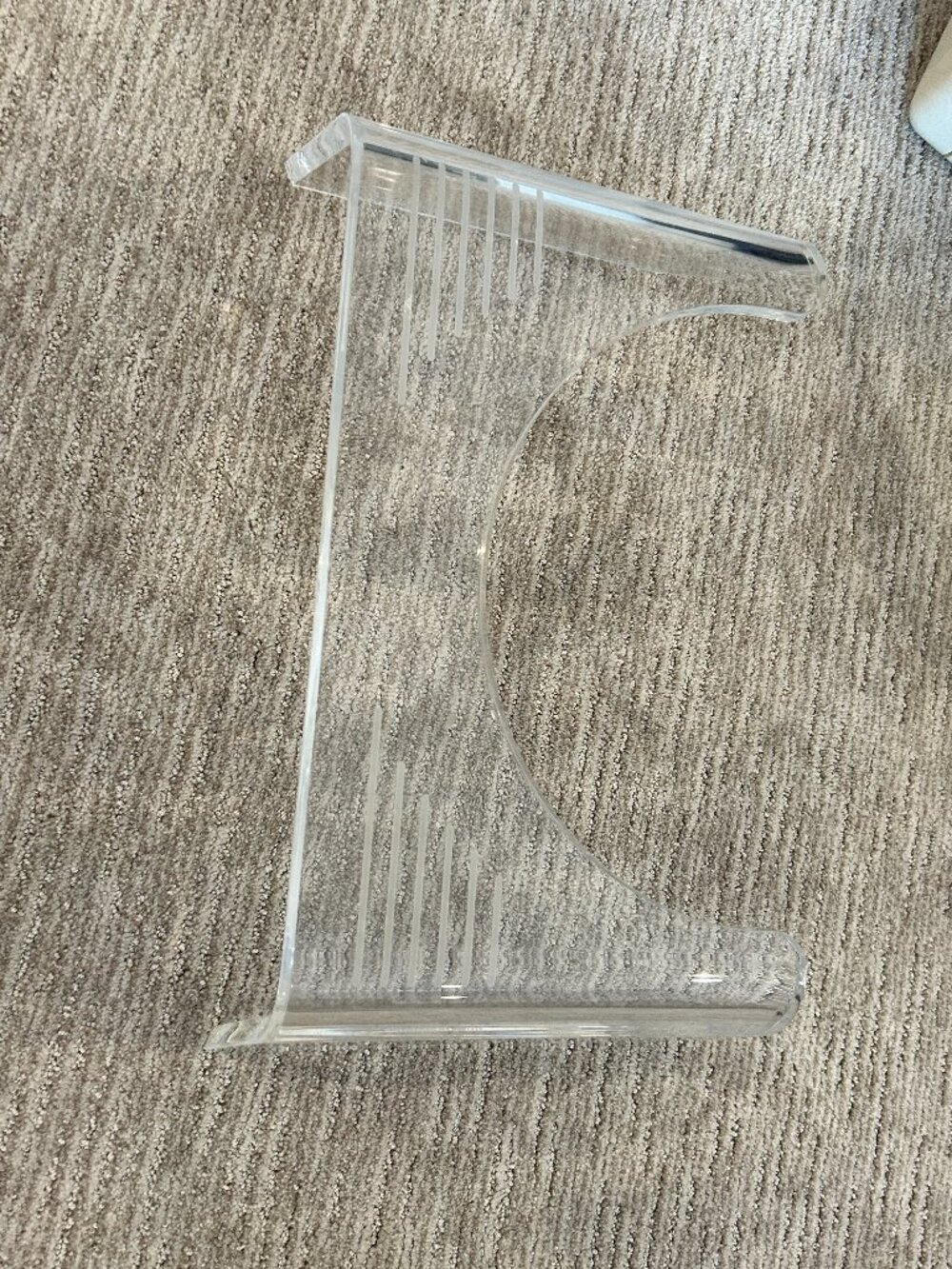 Squatty Potty Clear Acrylic "Slim Ghost" - Picture 3 of 6